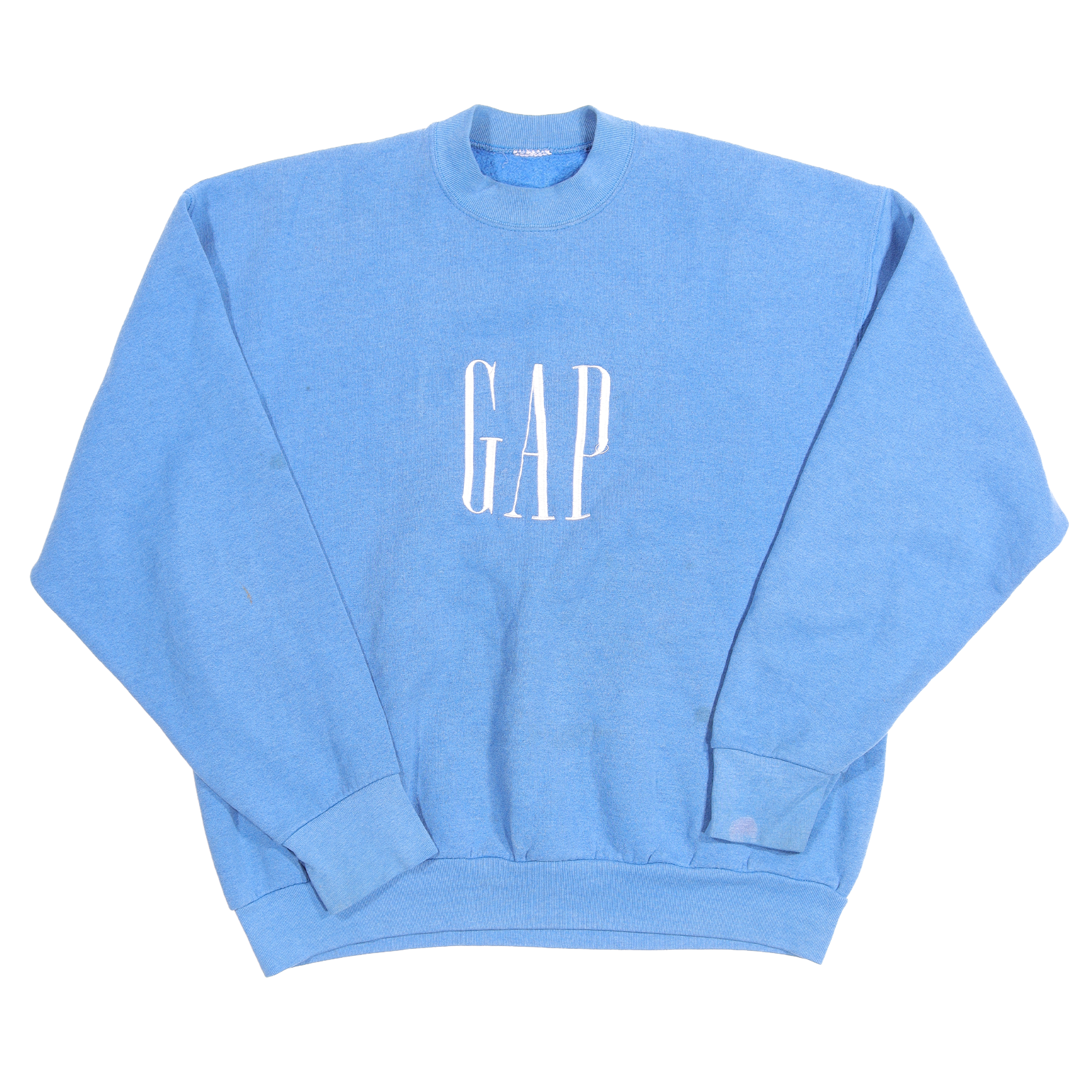 Vintage 1990s GAP Logo Crewneck Sweatshirt - Retro Cotton Pullover for Men & Women - Perfect for Casual Wear, Street Style & 90s Fashion Lovers
