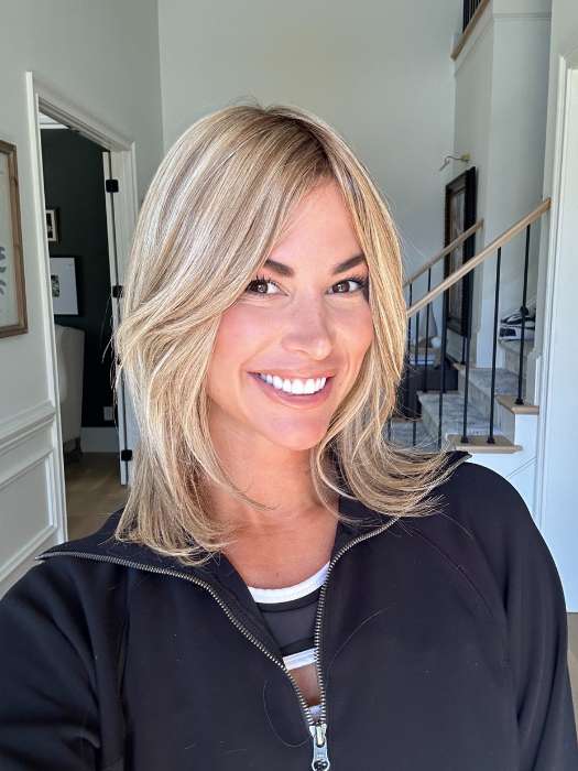Carrie Lite Petite Human Hair Lace Front Wig - Hand-Tied Natural Look for Women | Perfect for Daily Wear, Cosplay & Special Occasions
