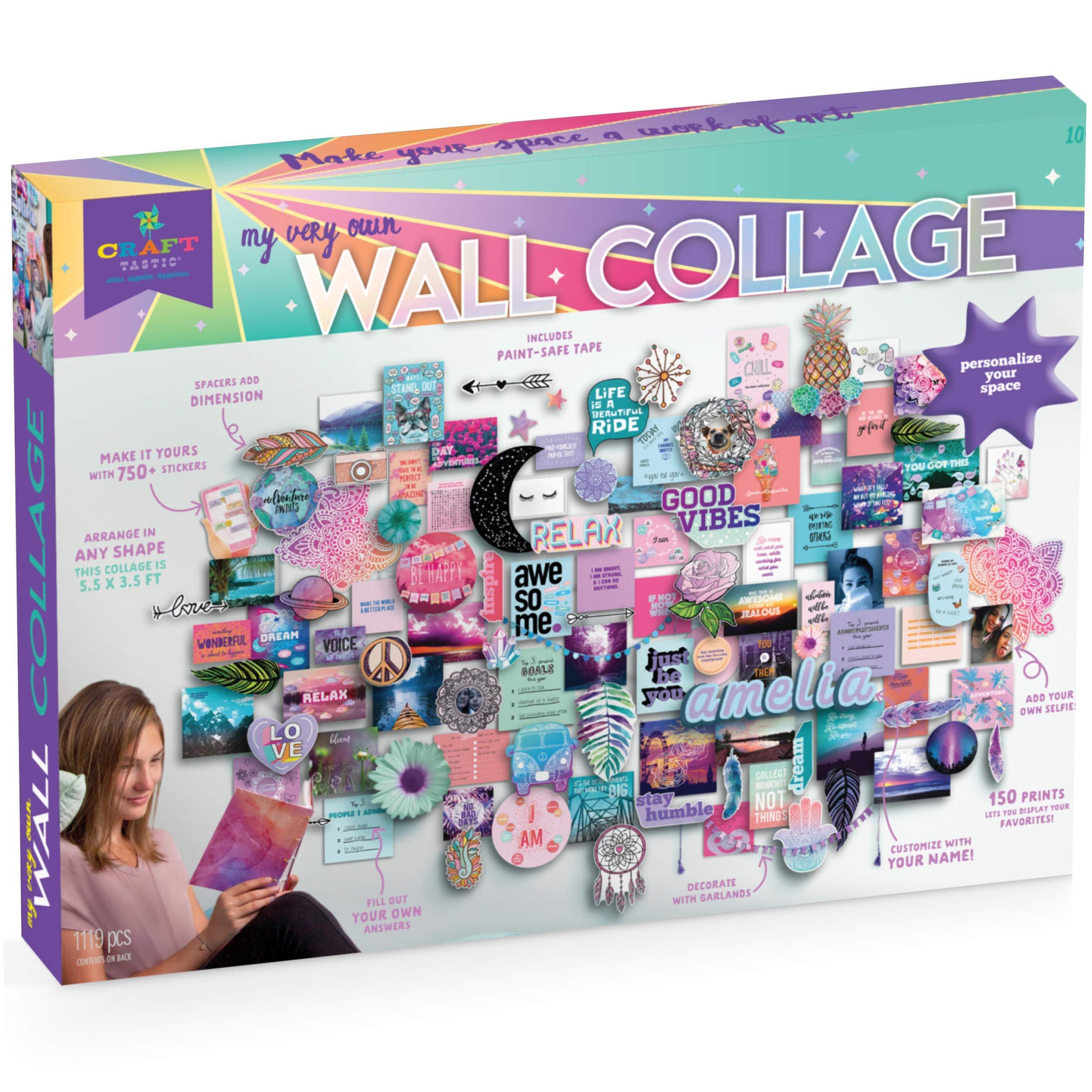 DIY Wall Collage Kit - Creative Photo Frame Decor for Bedroom, Living Room & Office - Perfect for Home Decor, Gifts & Scrapbooking Projects