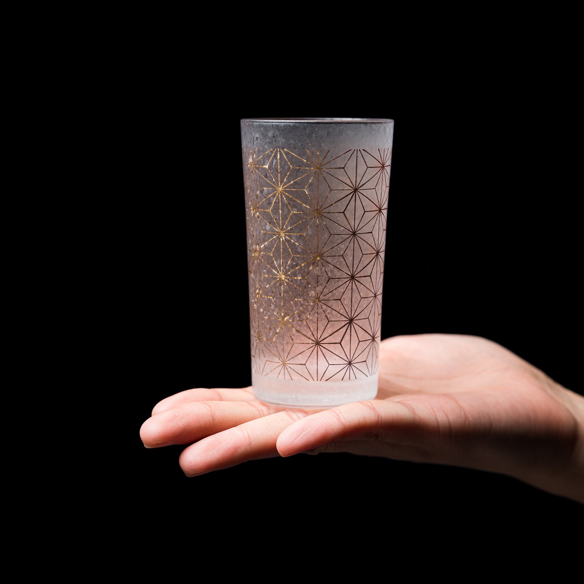 Premium Wakomon Japanese Sake Glass Set - Traditional Asanoha Pattern, Elegant Drinking Cups for Sake, Whiskey & Cocktails - Perfect for Home Bars, Japanese Dining & Gift Giving