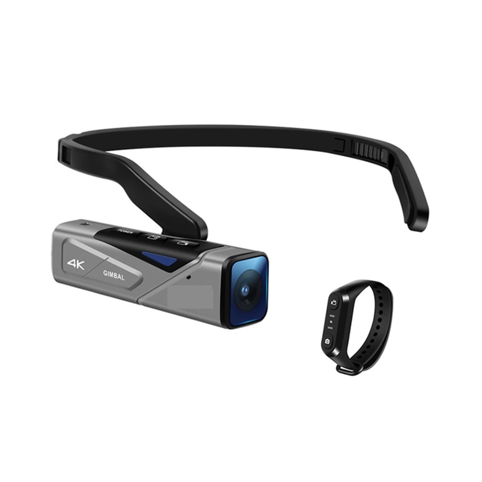 4K Vlog Camera with Gimbal Stabilization - Wearable for Travel & YouTube