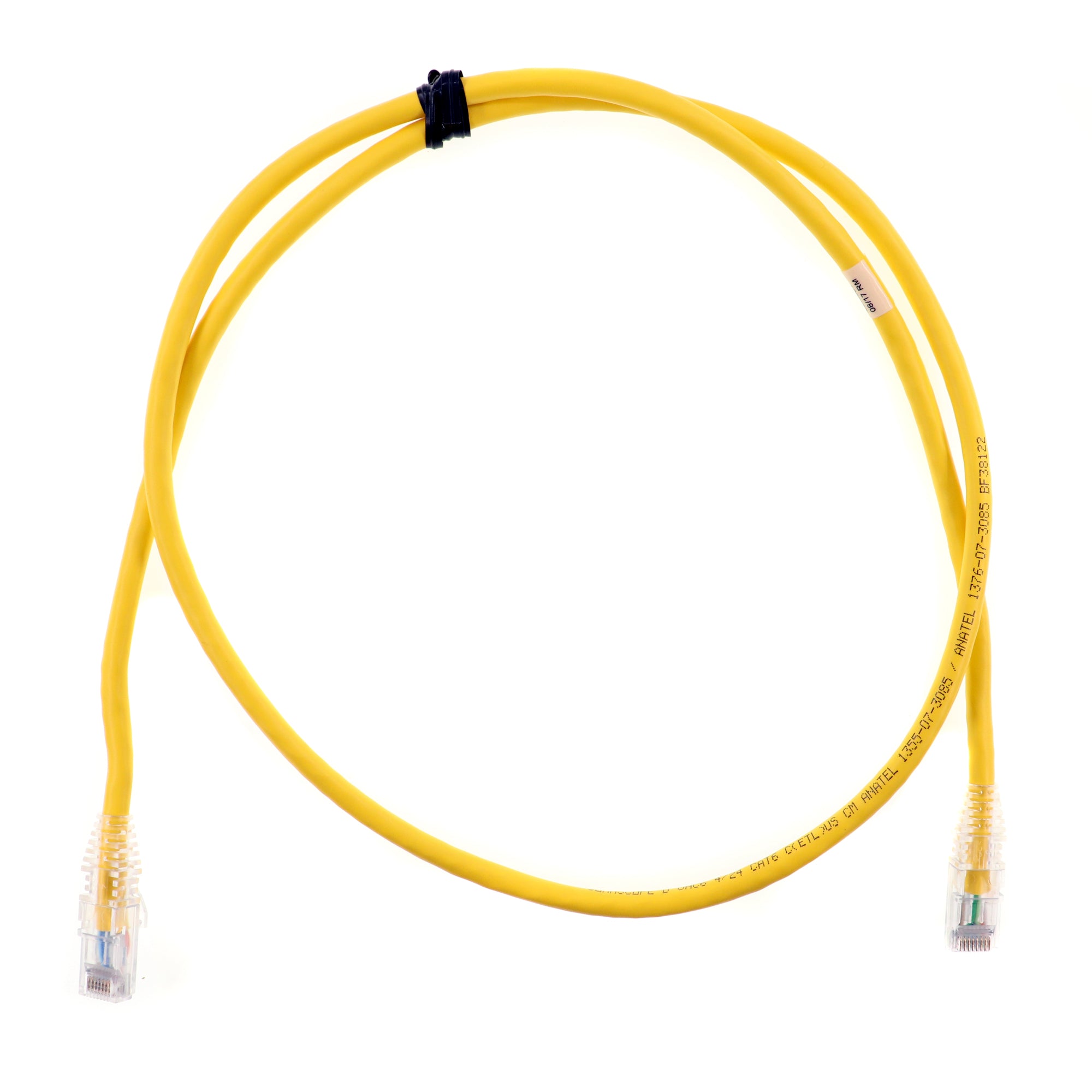 Commscope UNC6 YL 1M UC1BBB2 09M001 Yellow Cat6 Ethernet Patch Cable - 3.2 Feet High-Speed Network Cable for Office, Home & Data Center Connectivity