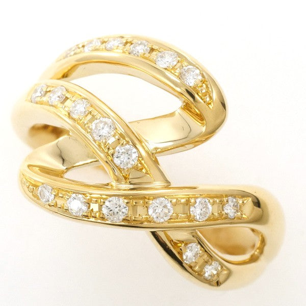 18K Yellow Gold Diamond Ring for Women - Elegant Solitaire Engagement & Wedding Band - Perfect for Proposals, Anniversaries, and Special Occasions