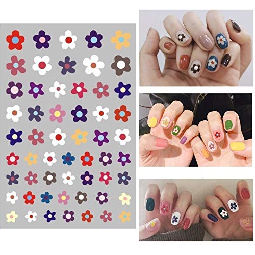 15 Styles DIY Nail Art Stickers - Cute Fruit & Flower Designs for Manicures - Perfect for Home Nail Salons, Parties & Gifts