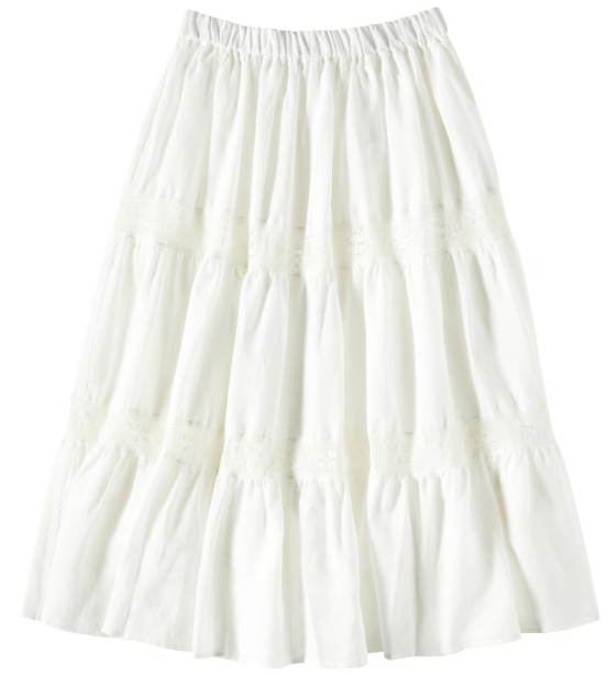CERA UNA VOLTA Mary Jane Skirt for Girls (Ages 10-16) - Vintage-Inspired School Outfit & Party Dress for Kids