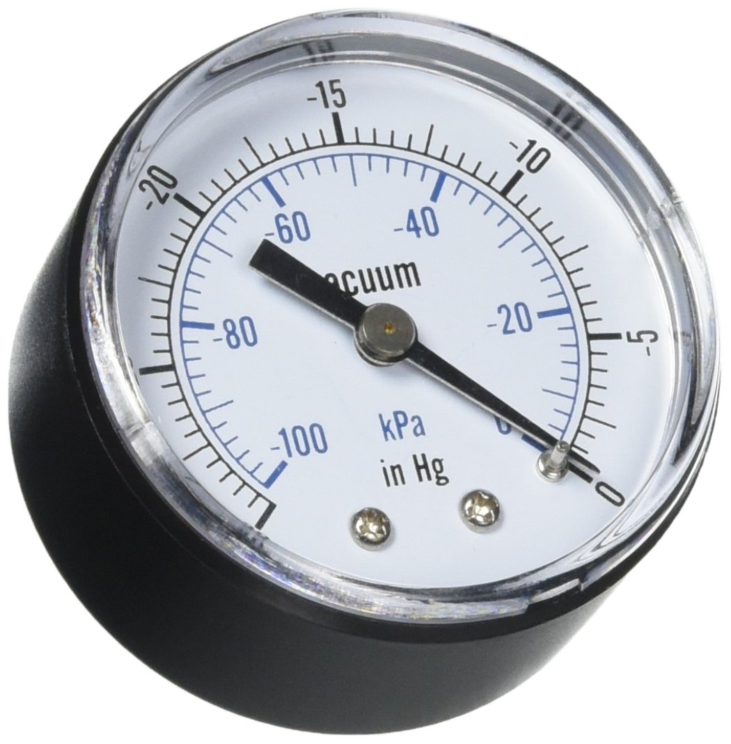 Pentair R36006 Vacuum Gauge Replacement - Vac-Mate Pool & Spa Multifunction Vacuum Skimmer Tool | Perfect for Pool Maintenance, Water Pressure Testing & Spa Equipment Repair