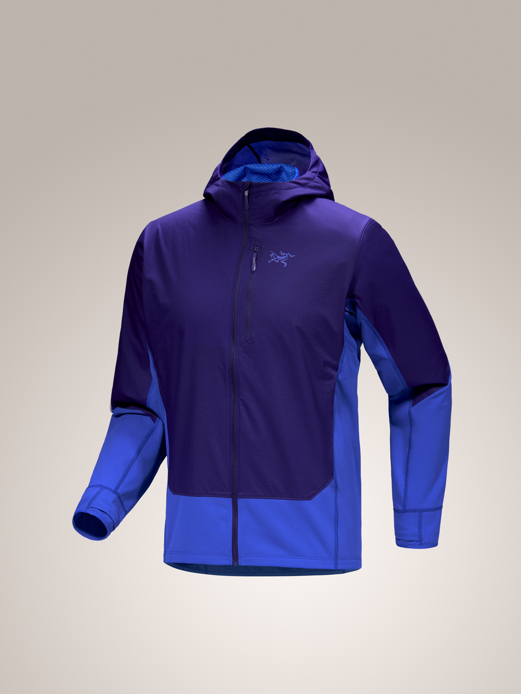 Konseal Hybrid Hoody for Men - Lightweight Water-Resistant Jacket for Hiking, Running & Outdoor Adventures