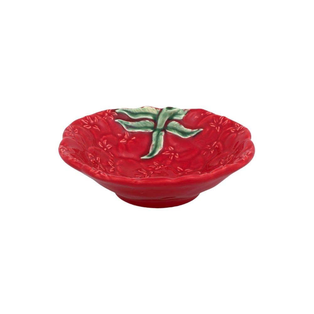 Tomato Bowl Set of 4 - Colorful Ceramic Serving Bowls for Salads, Snacks & Pasta - Perfect for Kitchen, Dining & Entertaining