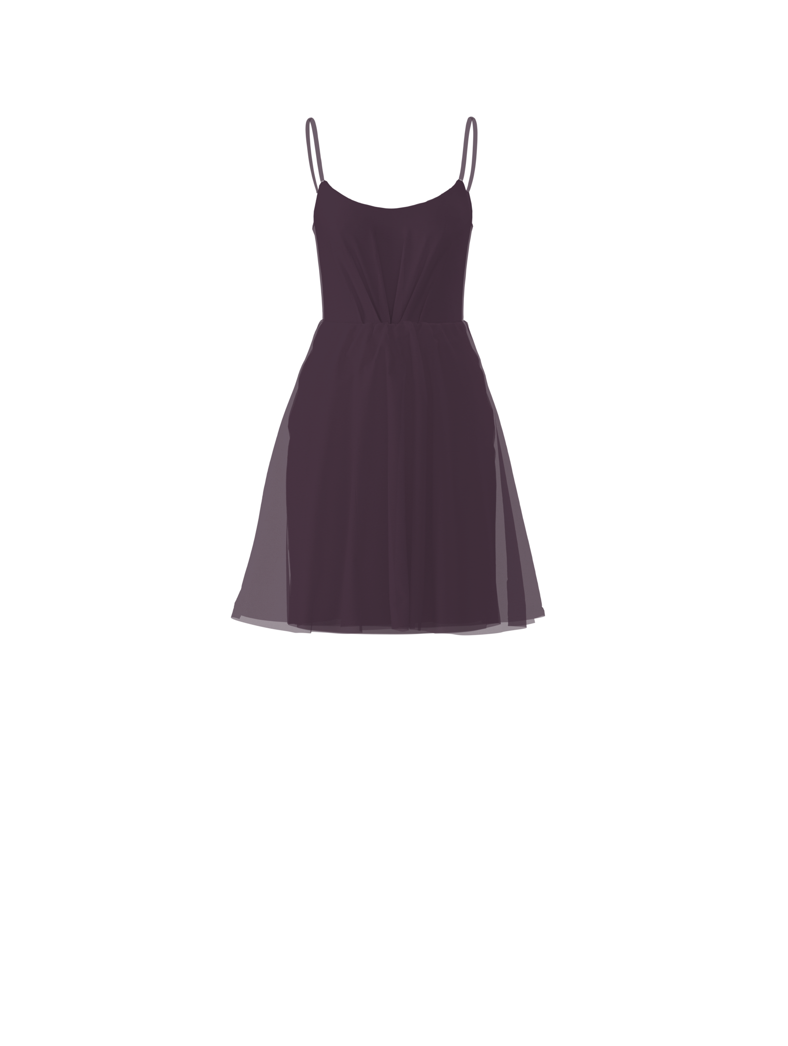 Bodice (Campbell) & Skirt (Carla) Set - Elegant Plum Women's Outfit for Party, Wedding & Special Occasions