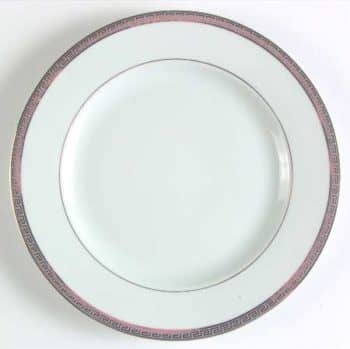 Luxury Athos Gold Platinum Bread Plate - Elegant Serving Tray for Dinner Parties, Weddings & Special Occasions