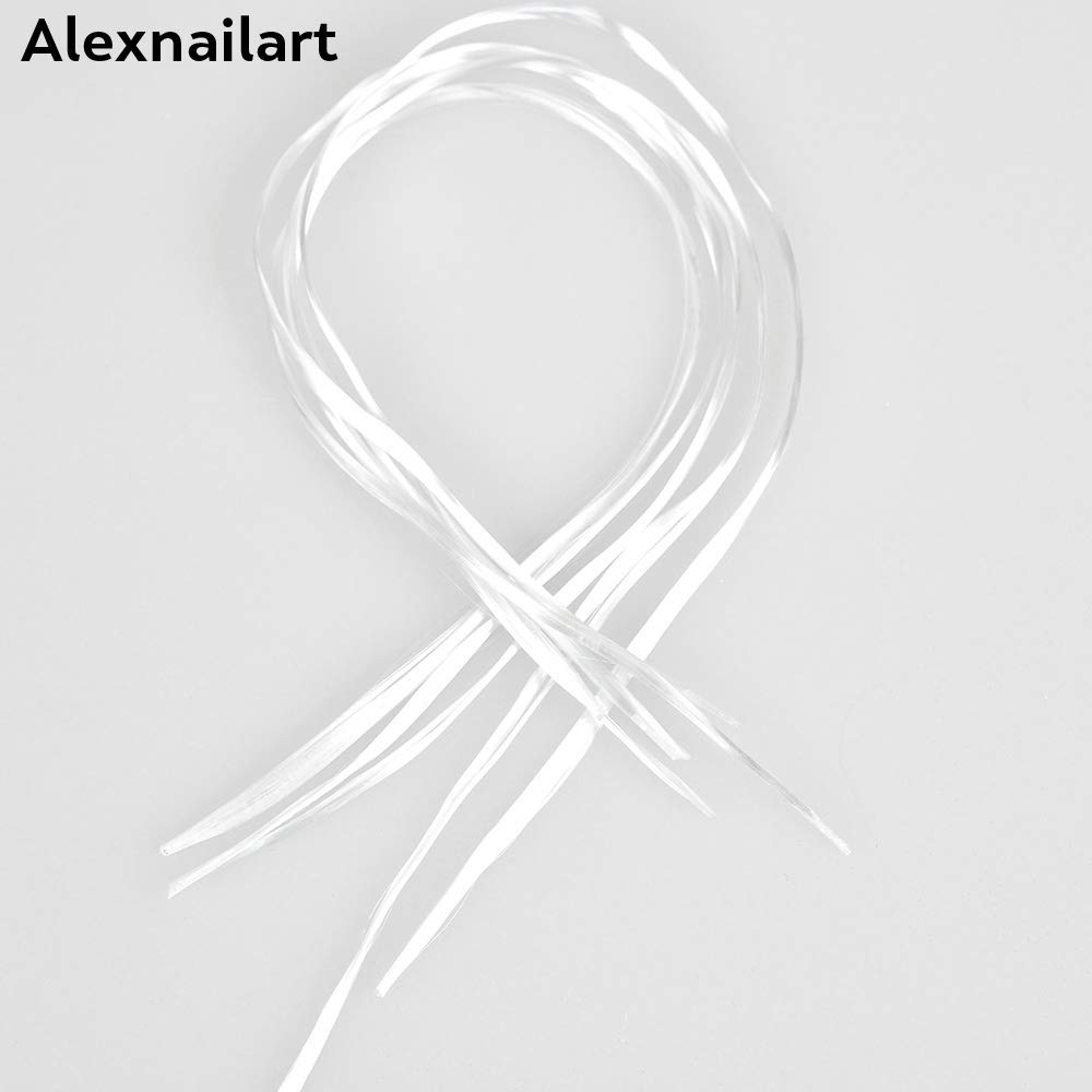 Alexnailart Fiberglass Nail Extension Kit - Acrylic Nail Tips for DIY Manicure & Professional Salon Use | Perfect for Nail Art, French Tips & Gel Polish Application