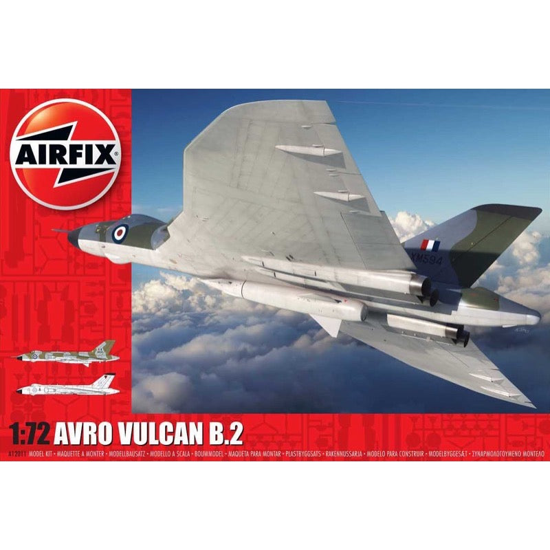 Airfix A12011 1/72 Scale Avro Vulcan B.2 Model Kit - Perfect for Collectors, History Enthusiasts & Military Aircraft Display