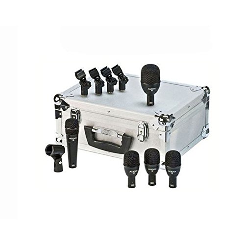 Audix FP5 5-Piece Professional Drum Microphone Kit with Wireless Earbuds - Perfect for Live Performances, Studio Recording & Drum Practice Sessions