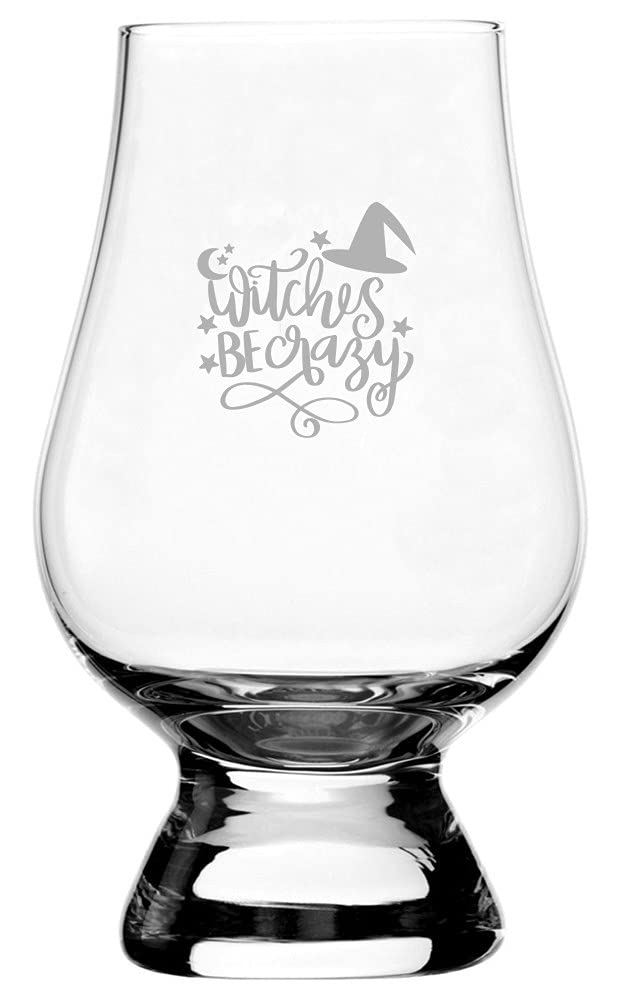 Happy Halloween Whisky Glass - 6.5oz Etched Design for Glencairn Accessories | Party & Gifts
