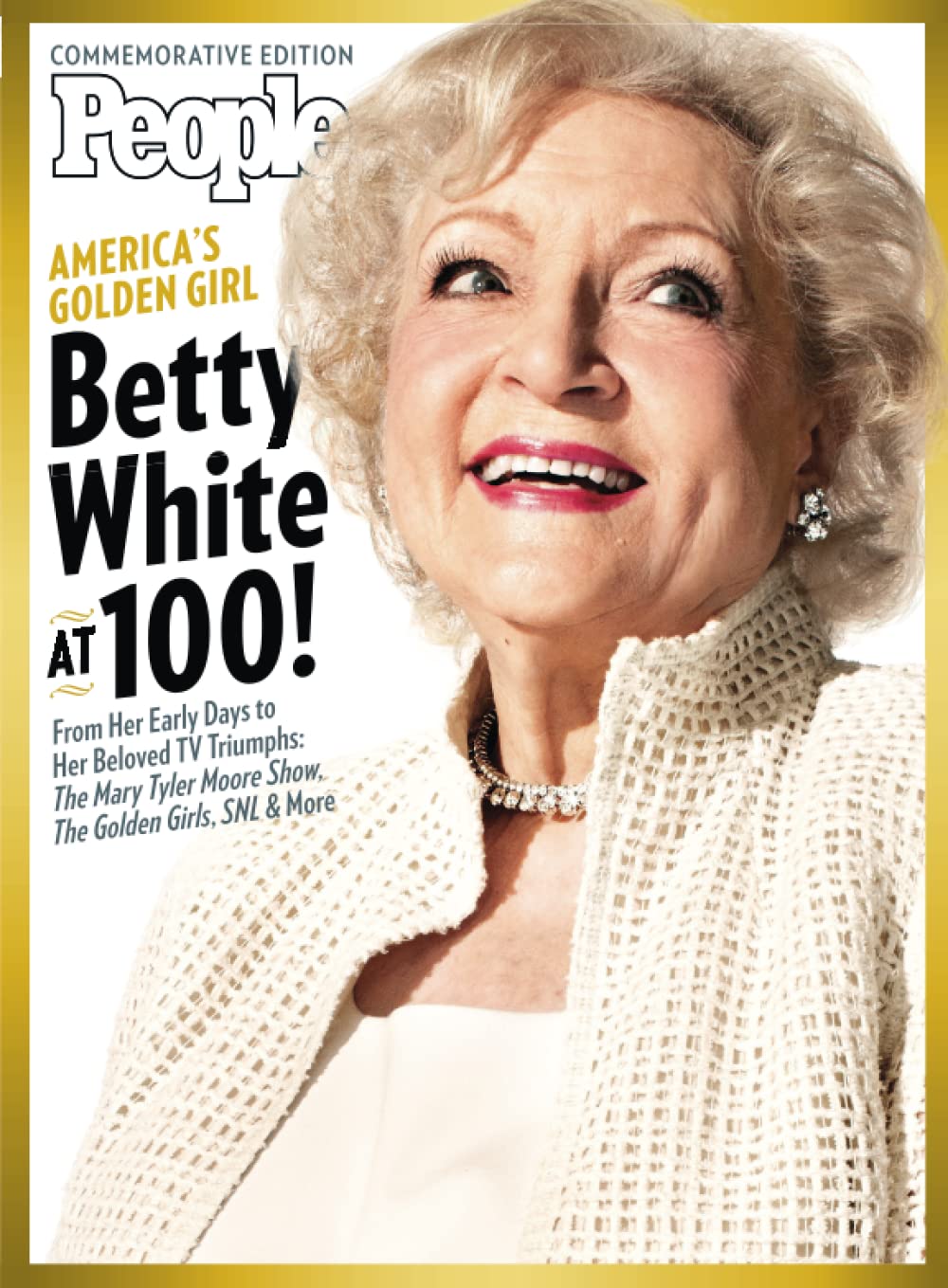 Betty White at 100! America's Golden Girl - Biography Book for Fans & Collectors | Perfect Gift for TV Lovers & Entertainment Enthusiasts