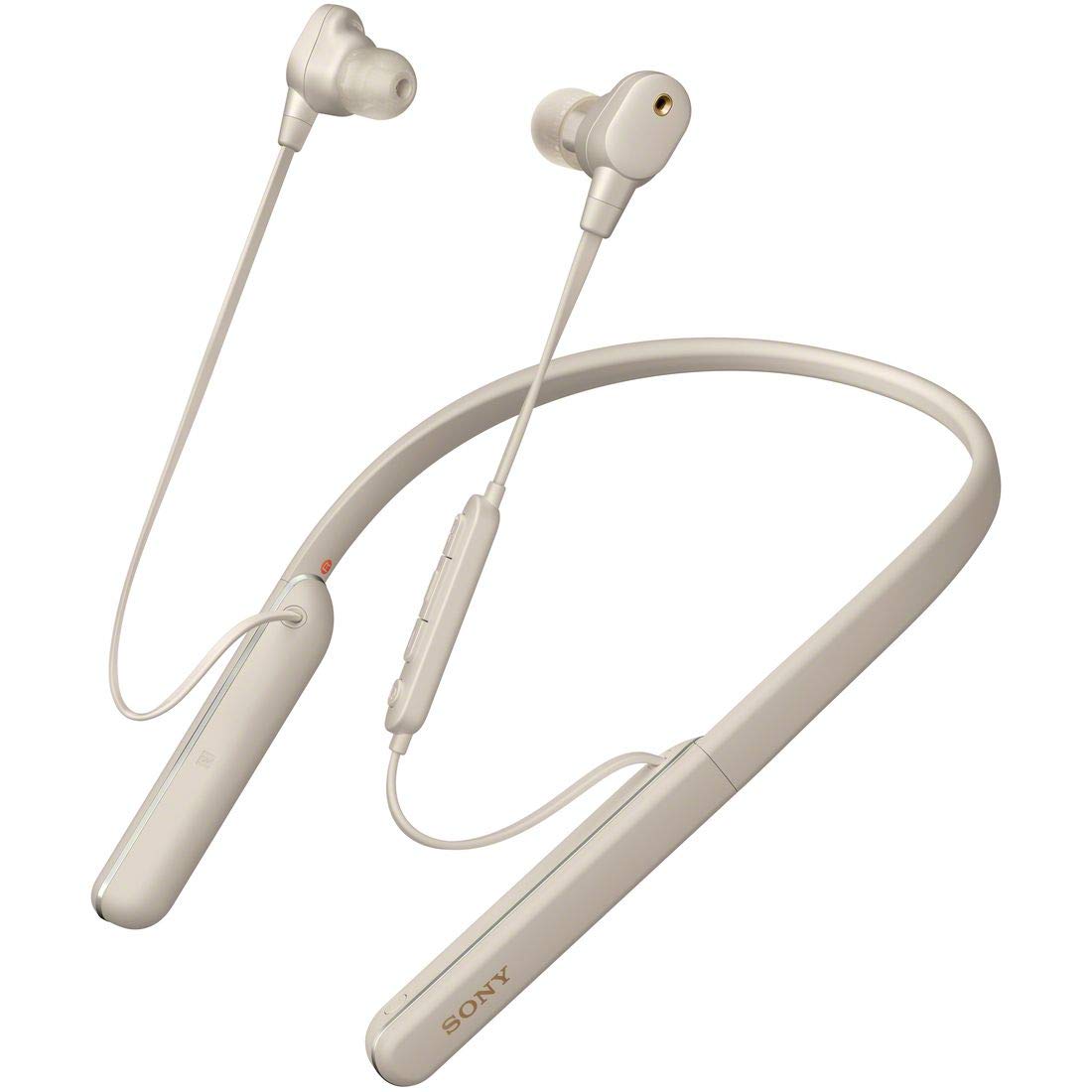 Sony WI-1000XM2 Wireless Noise Canceling Neckband Headphones - Platinum Silver | Premium Bluetooth Headset with Hi-Res Audio & Mic | Perfect for Travel, Commuting & Work from Home | Shipped from Japan