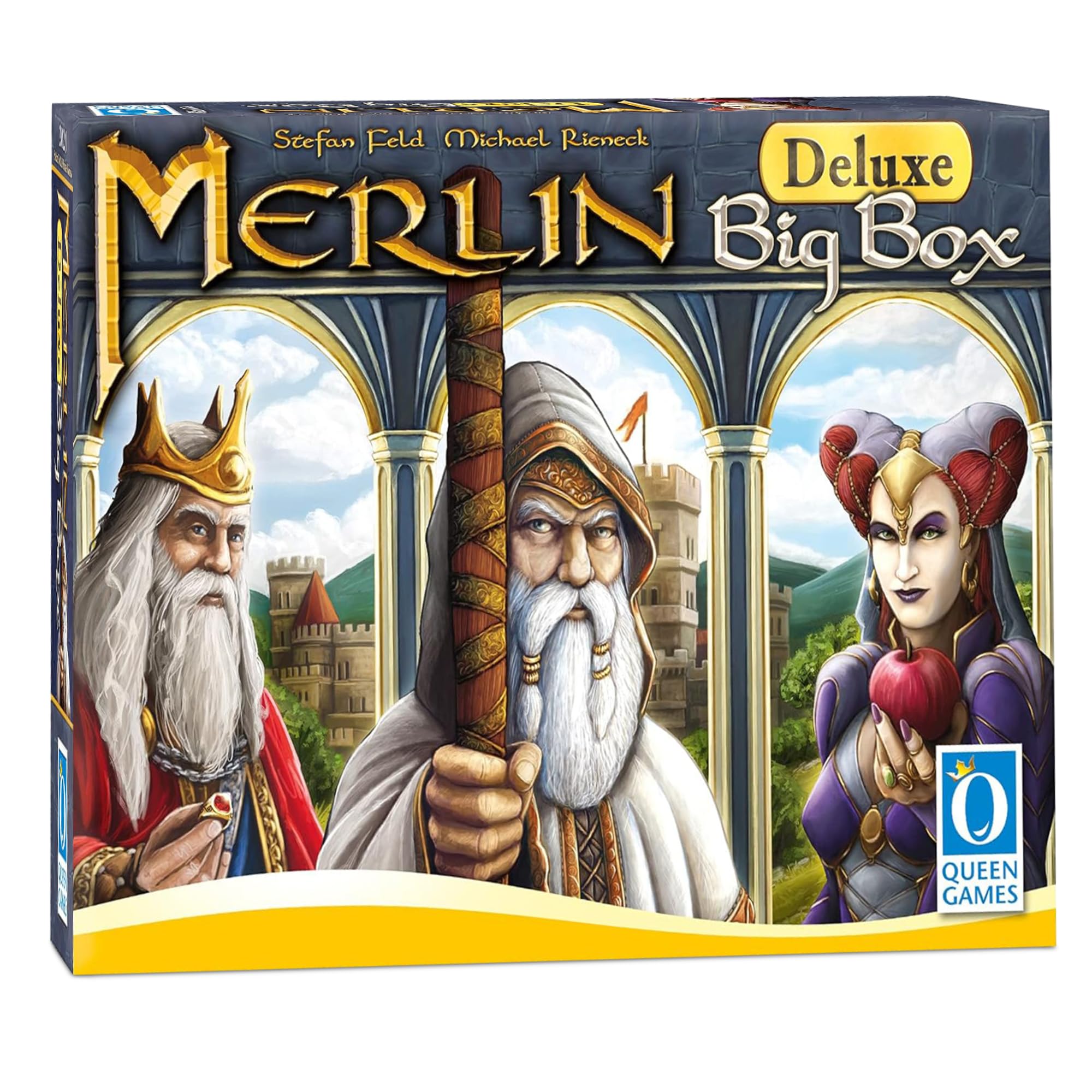 Merlin Deluxe Big Box Board Game - Strategy Adventure Game for Adults & Families | Perfect for Game Nights & Family Gatherings