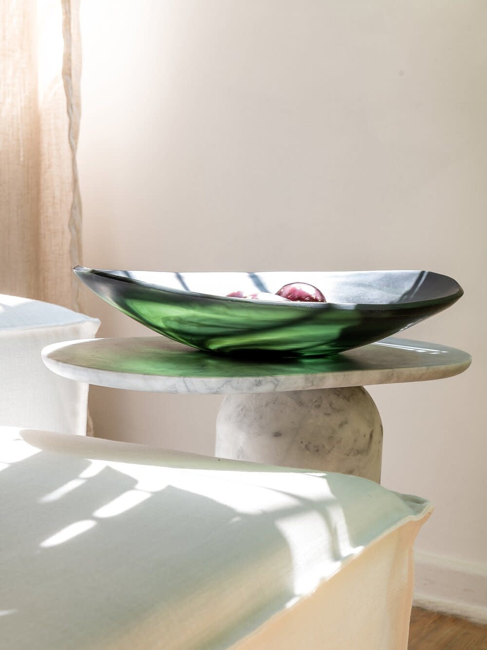 CDMX Design Oval Resin Centrepiece Tikal - Elegant Home Decor for Dining Table, Coffee Table & Wedding Centerpieces