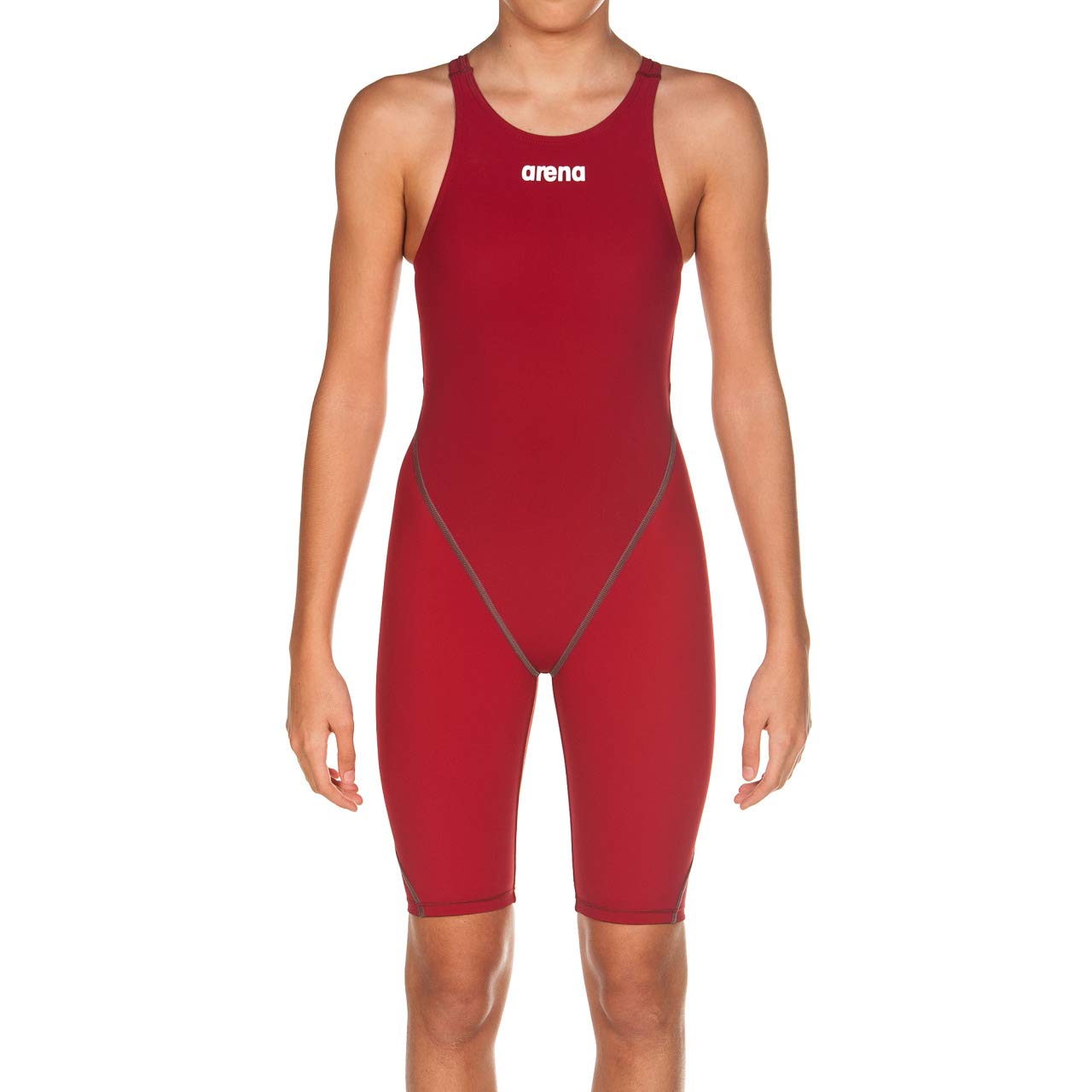 Arena Powerskin ST 2.0 Girls' Open Back Competitive Swimsuits for Youth - High Performance Racing Swimwear for Training & Competitions