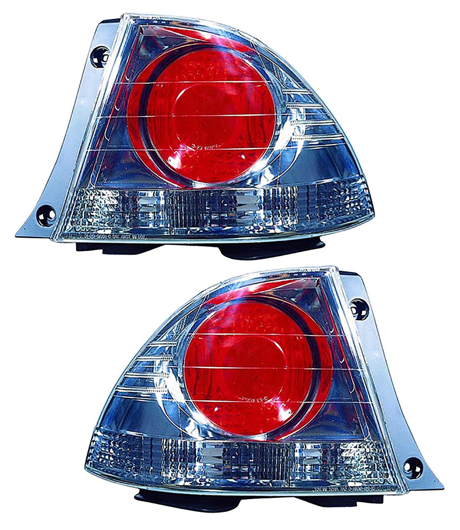 Lexus IS300 Tail Lights Lamps Set - Left & Right Pair for 2002-2003 Models | Perfect for Replacement, Upgrades & Night Driving Safety