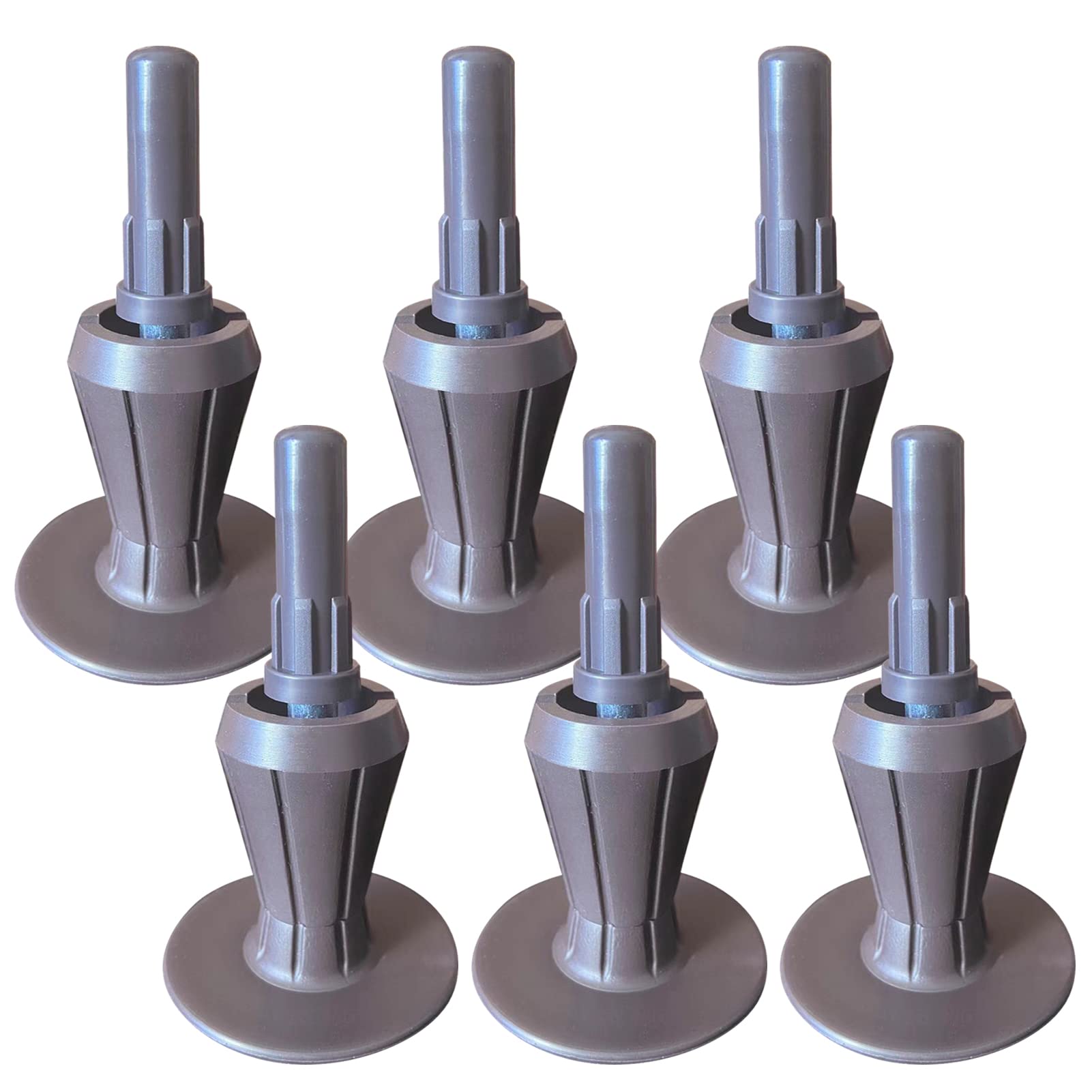 Heavy Duty Bed Frame Feet - Set of 6 for Stability & Anti-Slip - Perfect for Home Furniture Replacement