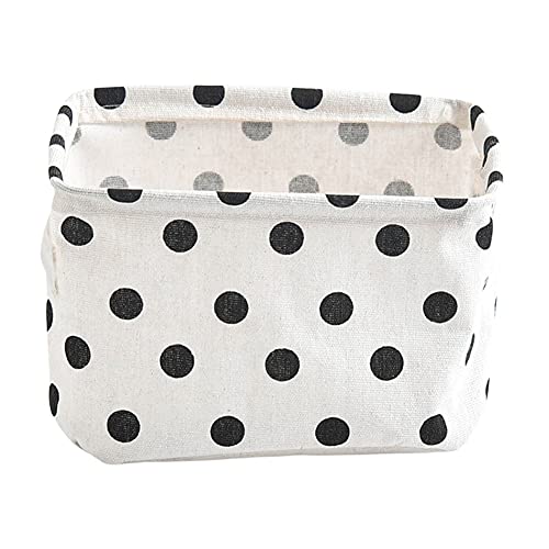 BenRan Foldable Waterproof Desk Makeup Organizer - Portable Cosmetic Storage Basket for Vanity, Bathroom & Travel | Perfect for Makeup Brushes, Skincare & Jewelry Organization