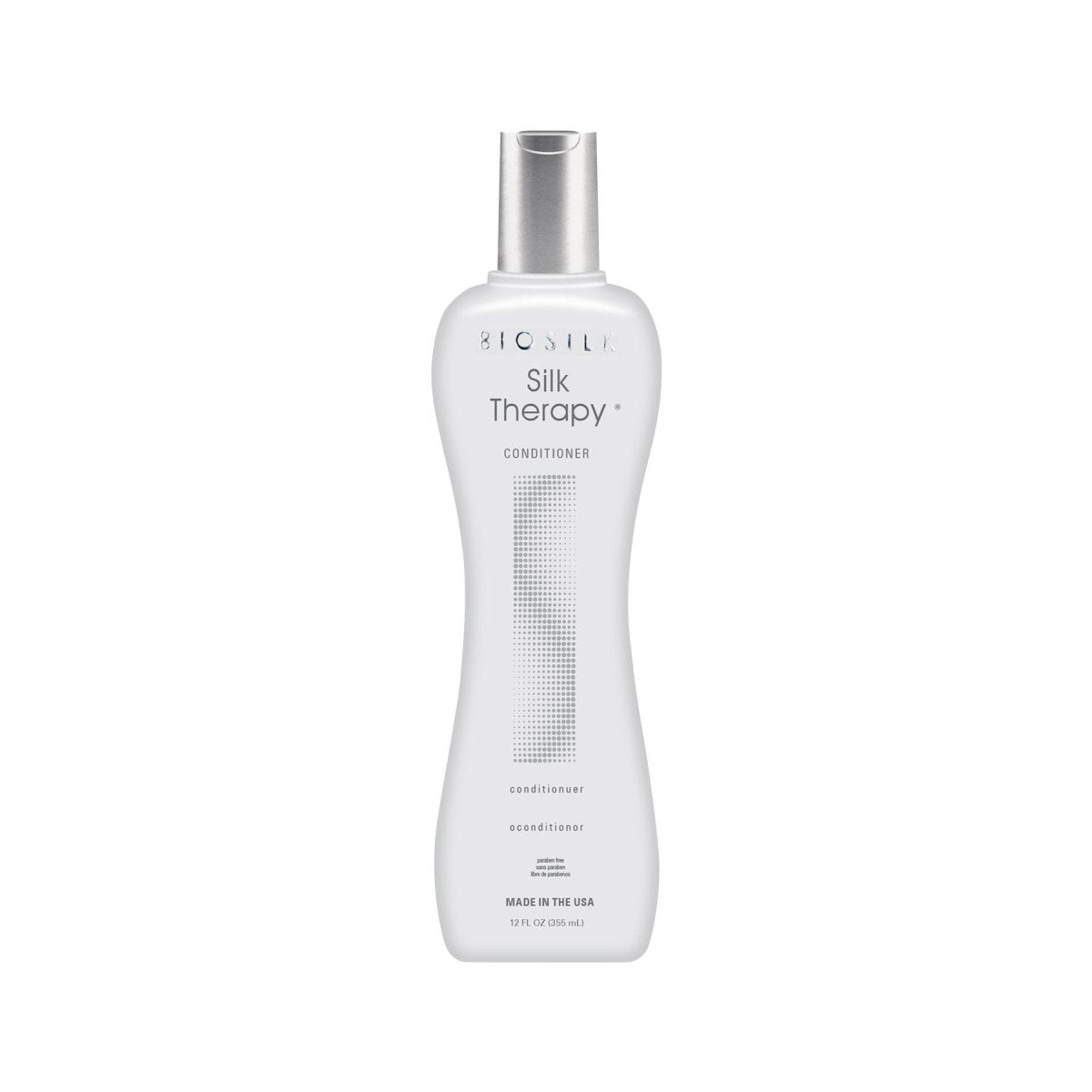 BioSilk Silk Therapy Conditioner for Hair Repair & Shine - 12 fl oz | Deep Hydration & Frizz Control for Smooth, Healthy Hair - Perfect for Daily Use & Damaged Hair Care