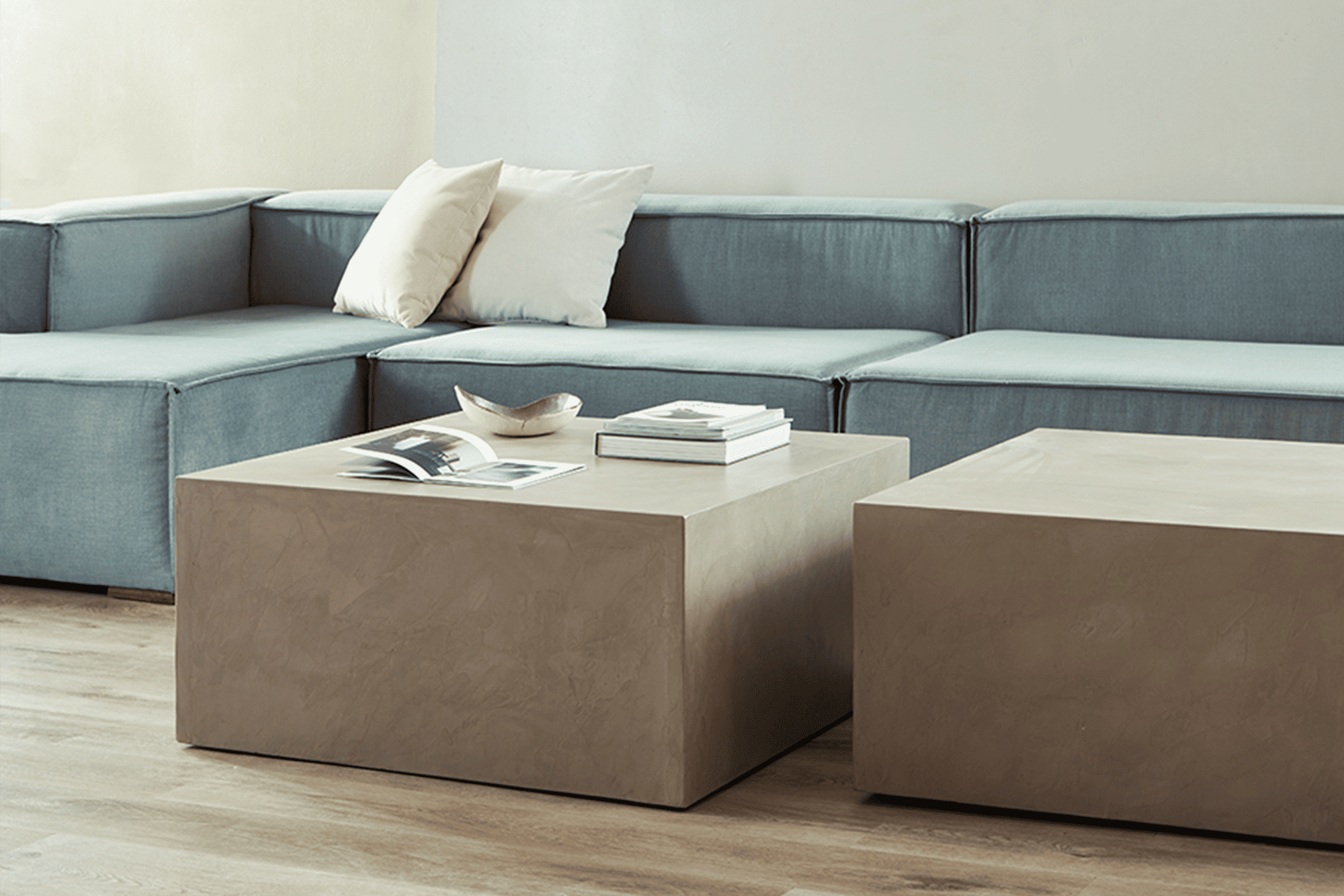 Modern Cube Coffee Table - Stylish & Functional Centerpiece for Living Room, Lounge, or Office Decor