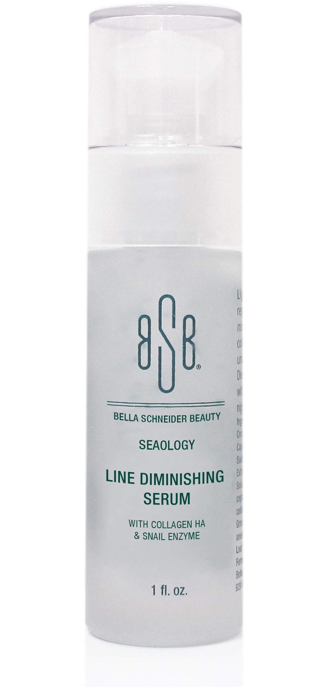 LA BELLE Line Diminishing Face Serum with Collagen & Snail Mucin - Anti-Aging Skin Essence & Moisturizer - Professional Grade Skincare for Wrinkles & Fine Lines - 1 Fl Oz (MSRP $75) | Perfect for Night Routine & Daily Hydration