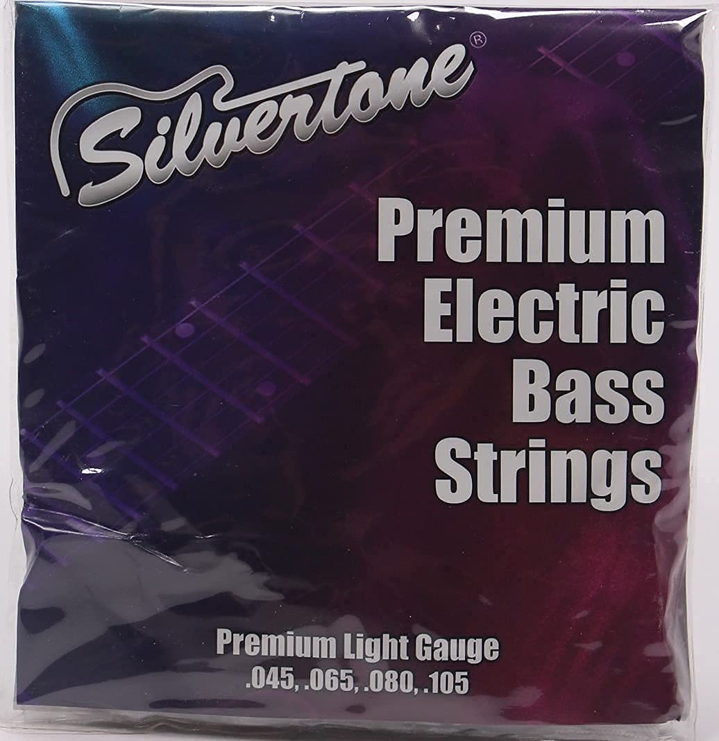 Premium Bass Guitar Strings STR45EB - Long-Lasting & Bright Tone for Electric Bass - Perfect for Live Performances, Studio Recording & Practice