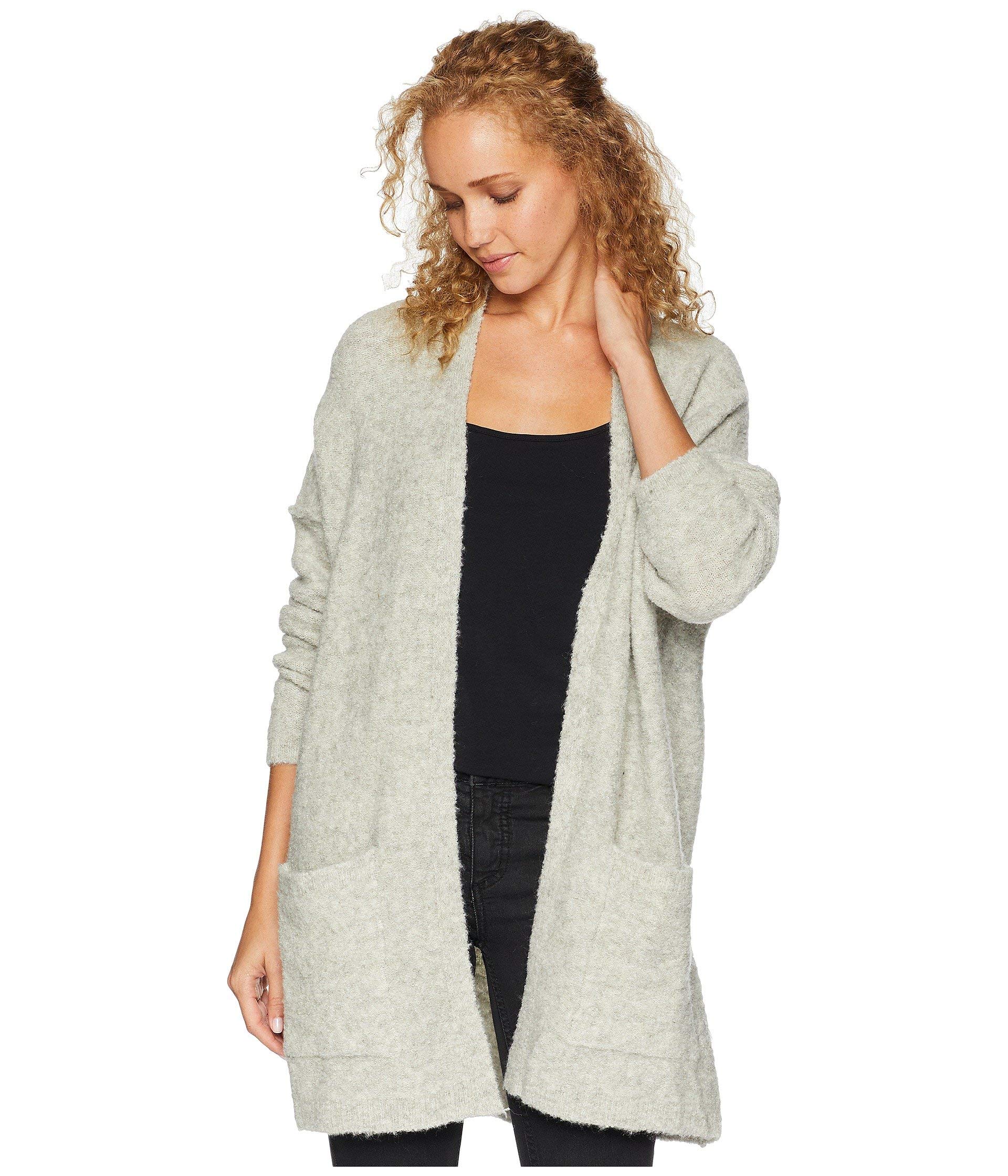 Free People Women's Phantom Cardigan - Soft Knit Long Sleeve Open Front Sweater for Casual Wear, Layering & Boho Outfits