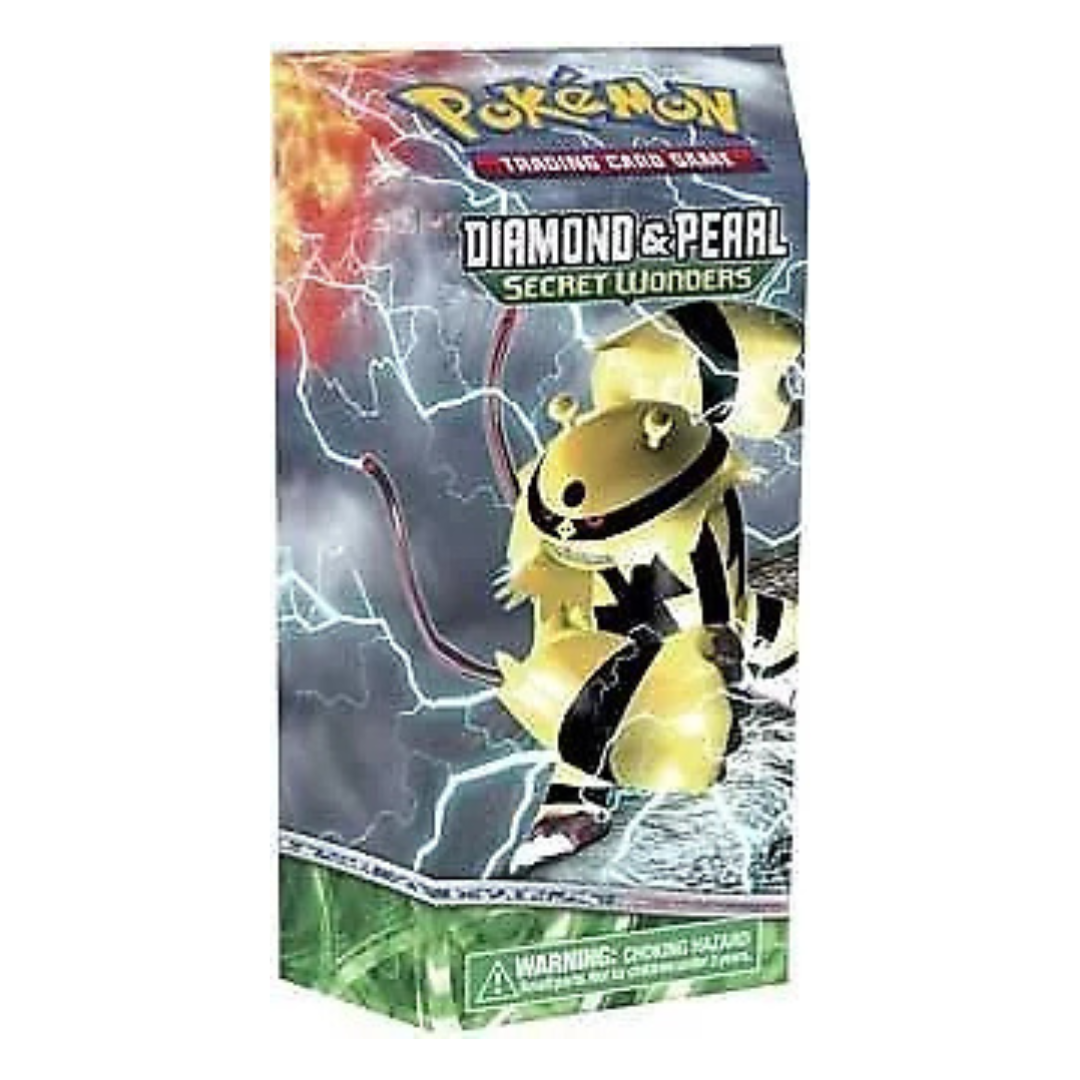 Pokemon TCG Diamond & Pearl Secret Wonders Electivire Powerhouse Theme Deck - 60 Prebuilt Cards for Competitive Play & Collectors | Perfect for Tournaments, Game Nights & Gifts