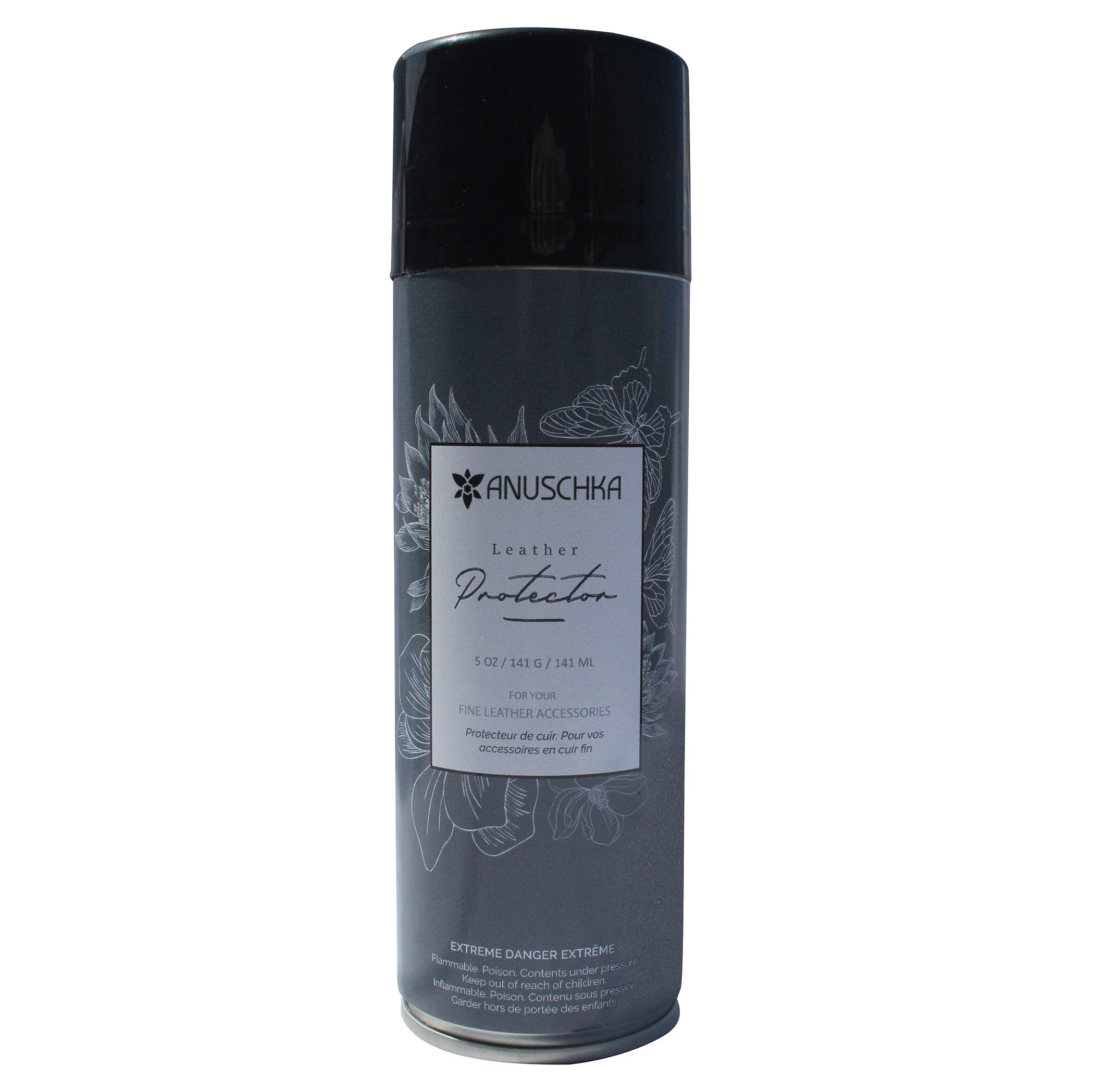 Anuschka Leather Protector Spray - Waterproof & Stain Resistant for Handbags, Jackets, Shoes & Suede Products | Keeps Leather Soft & Shiny | Ideal for Daily Use, Travel & Outdoor Activities