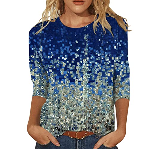 Women's Floral Print Short Sleeve Blouse - Trendy Casual T-Shirt Top for Women | Perfect for Office, Date Night & Summer Outfits