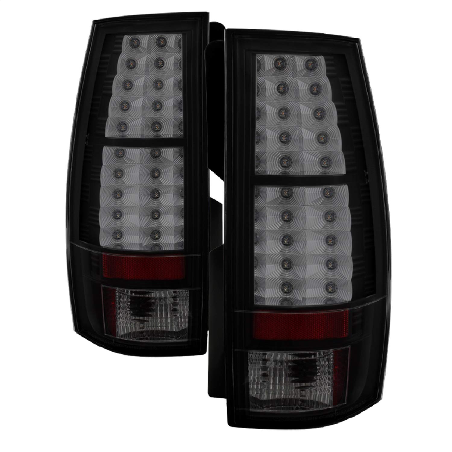 Spyder Auto 5078087 LED Tail Lights Black/Smoked - High-Performance Brake Lights for Trucks & SUVs