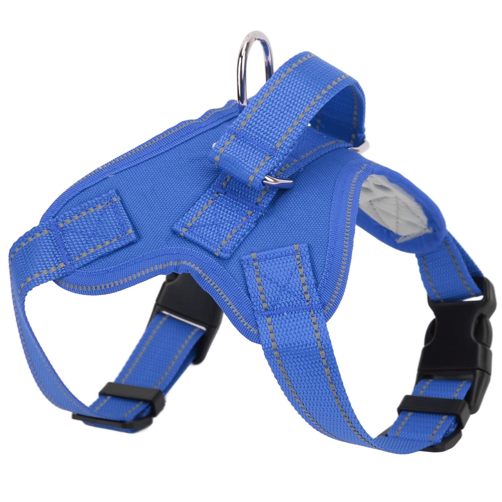**Adsire Dog Saddle Harness - Adjustable Oxford Cloth Pet Vest with Massage Convex Points for Small & Medium Dogs - Perfect for Walking, Training & Outdoor Adventures**