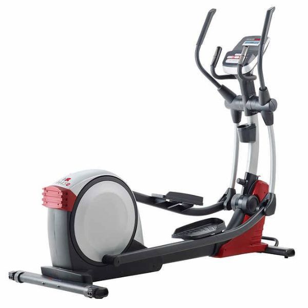 HealthRider H45e Elliptical Trainer - Low Impact Cardio Machine for Home Gym, Full Body Workout Equipment - Perfect for Small Spaces & Apartment Fitness