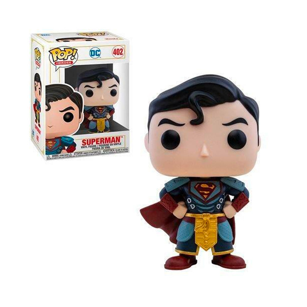 DC Super Heroes Pop! Vinyl Figure - Superman (Imperial Palace) [402] | Collectible Funko Pop for Fans, Gifts & Display | Home Decor, Office, Gaming Room, or Comic Book Collection