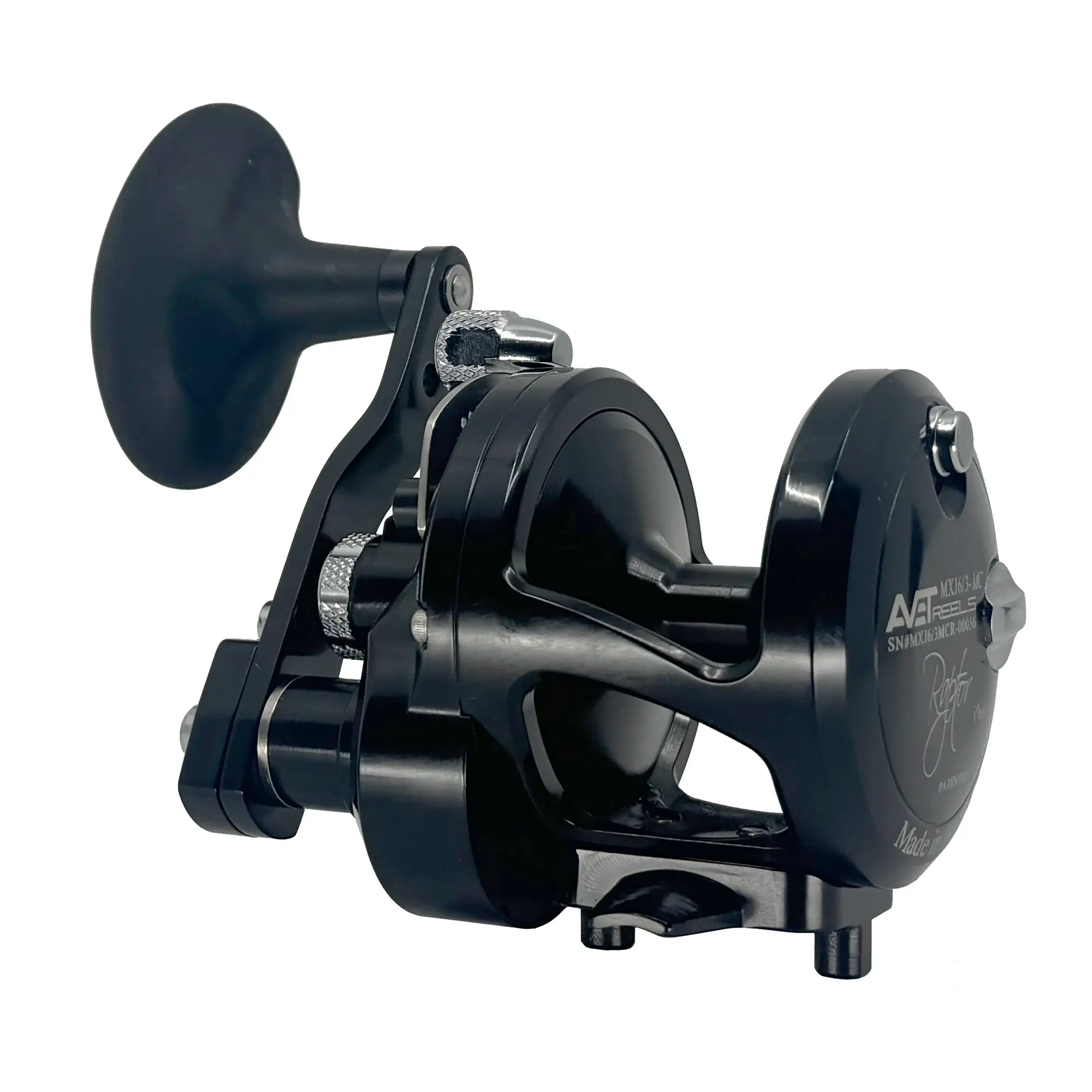 Avet MXJ Raptor Plus 6/3 MC Two Speed Fishing Reel - Saltwater & Offshore Game Fishing Reel for Tuna, Marlin & Big Game Fish