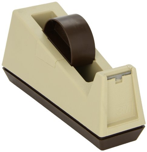 2 Pack Scotch Heavy Duty Dispenser C25 - Extra Strong Tape Dispenser for Shipping, Packaging & Office Use
