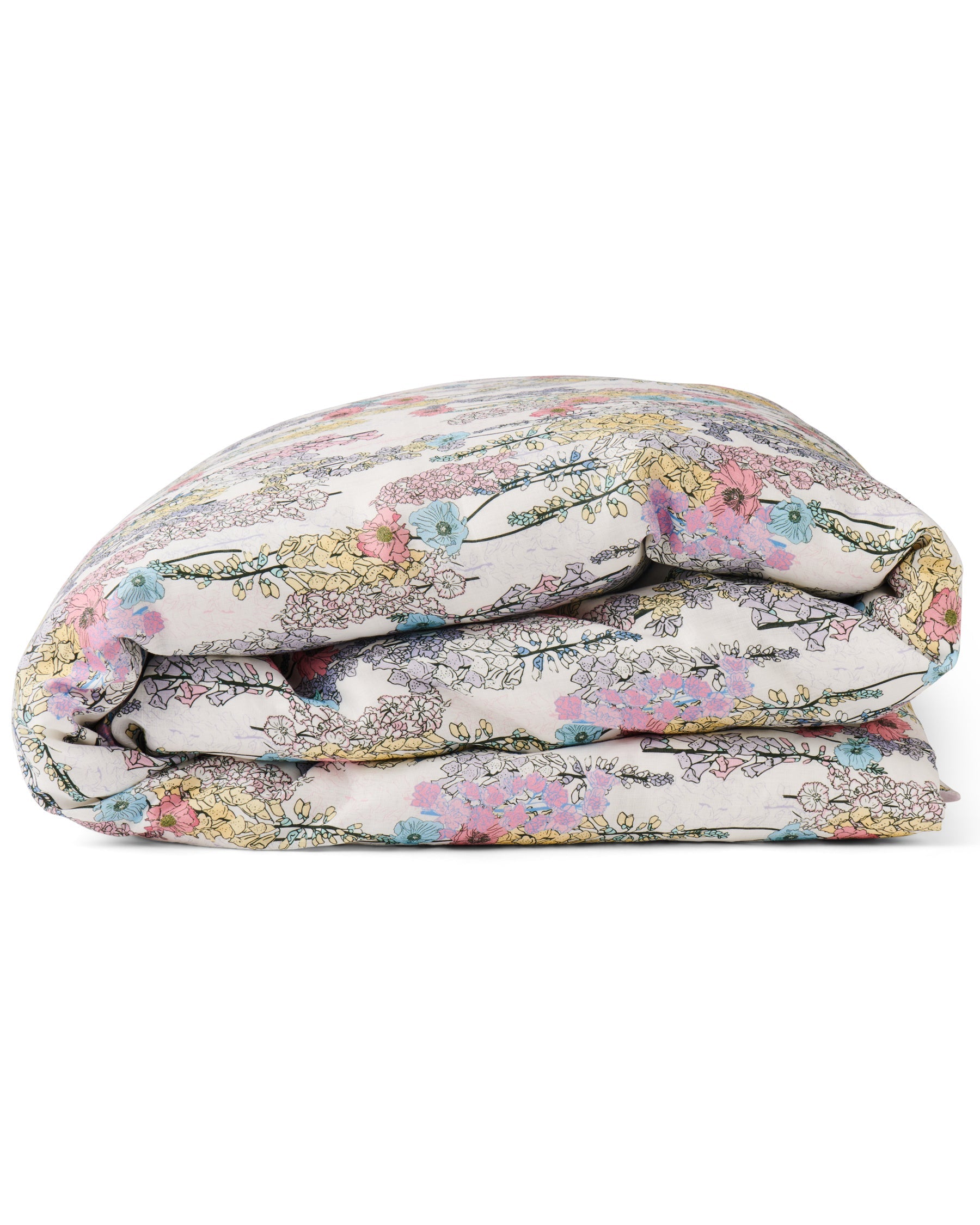 Foxglove Forever Linen Quilt Cover Set - 100% Natural Breathable Linen Duvet Cover for All Seasons | Perfect for Bedroom, Guest Room & Airbnb Stays