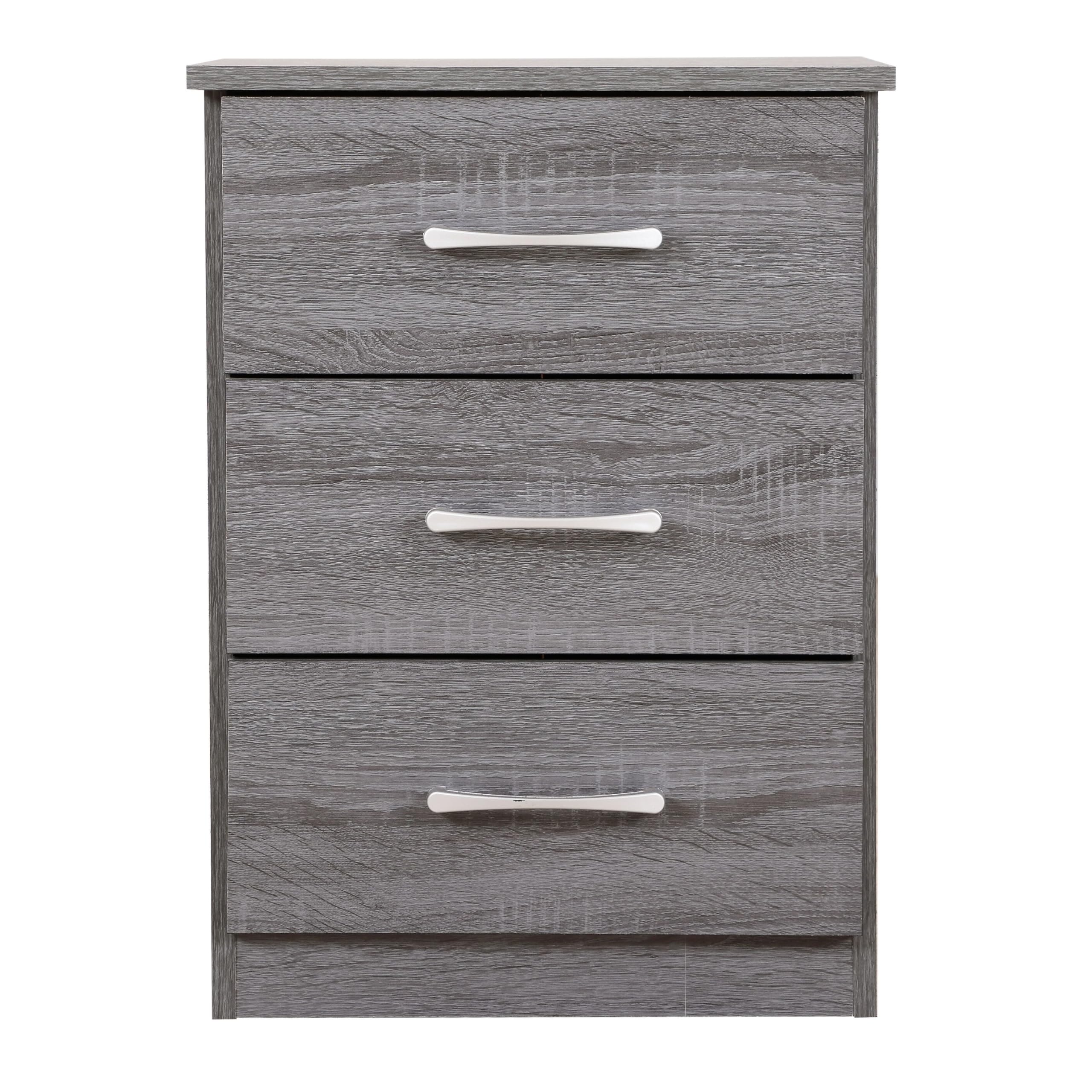Glory Furniture Boston G023-N Nightstand in Gray - Modern Bedside Table for Bedroom, Living Room & Guest Room