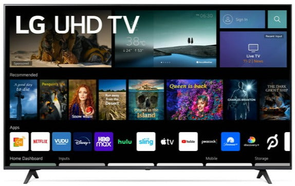 LG 86 Inch 4K UHD Smart TV with webOS (86UQ7070ZUD) - Perfect for Home Theater, Gaming & Streaming Entertainment