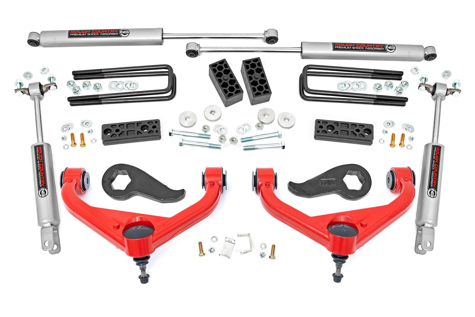3 Inch Lift Kit for Chevy/GMC Sierra 3500 HD & Silverado 3500 HD 2WD/4WD (2020-2025) | Heavy-Duty Suspension Upgrade | Off-Road & Towing Performance Enhancement