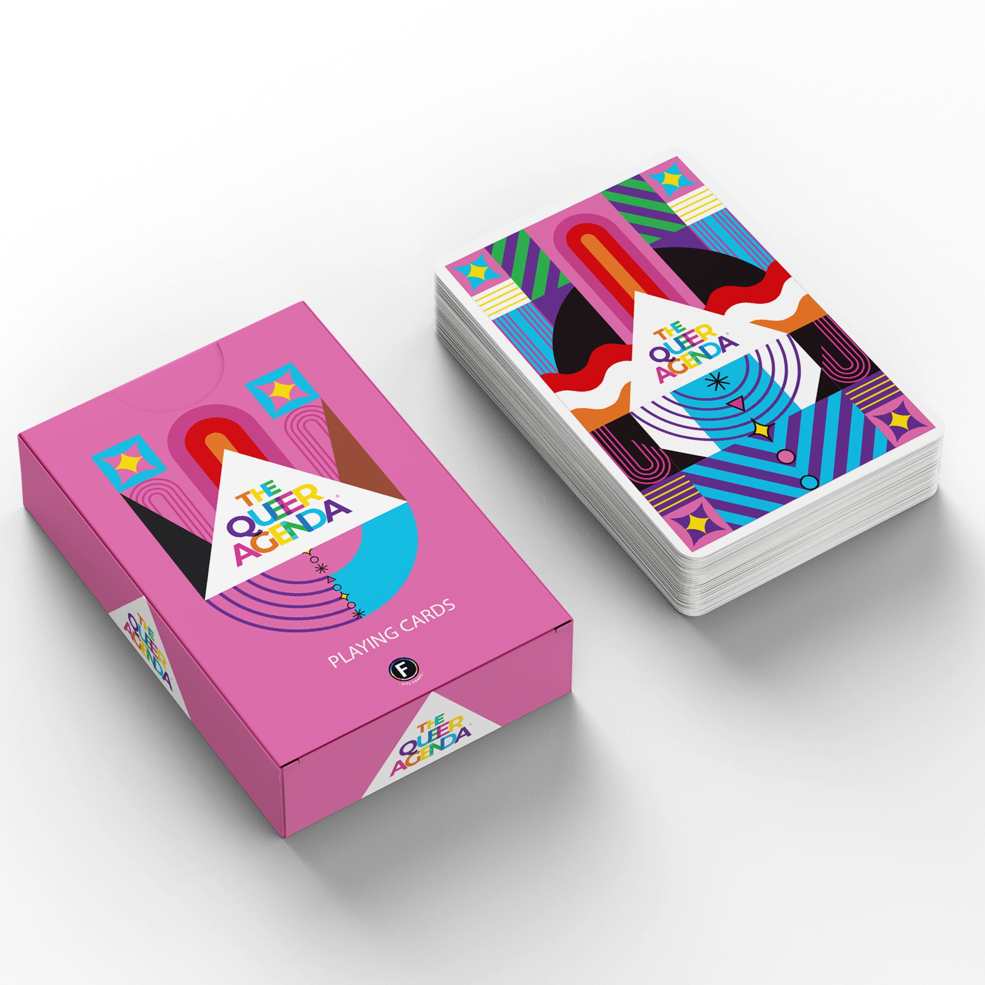 The Queer Agenda Playing Cards - LGBTQ+ Pride Card Deck for Games, Magic Tricks & Collectors | Perfect for Parties, Gifts & Pride Events