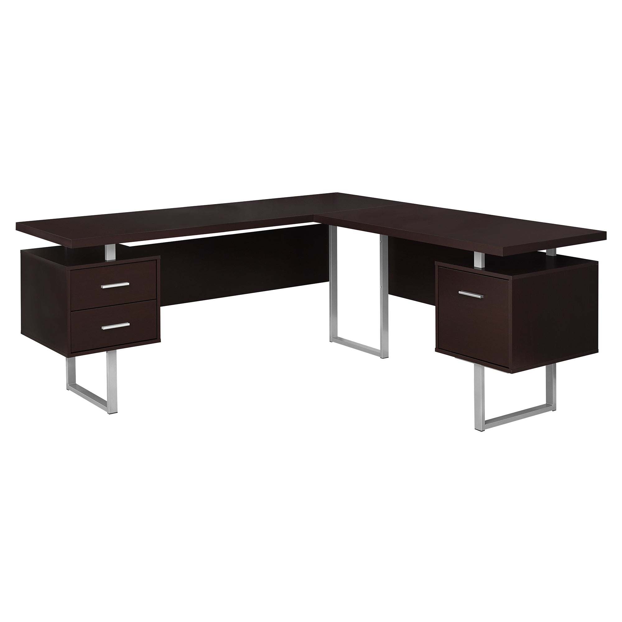 70L Office Series Espresso Left or Right Facing File Cabinet - Perfect for Home Office, Study Room & Workspace Organization