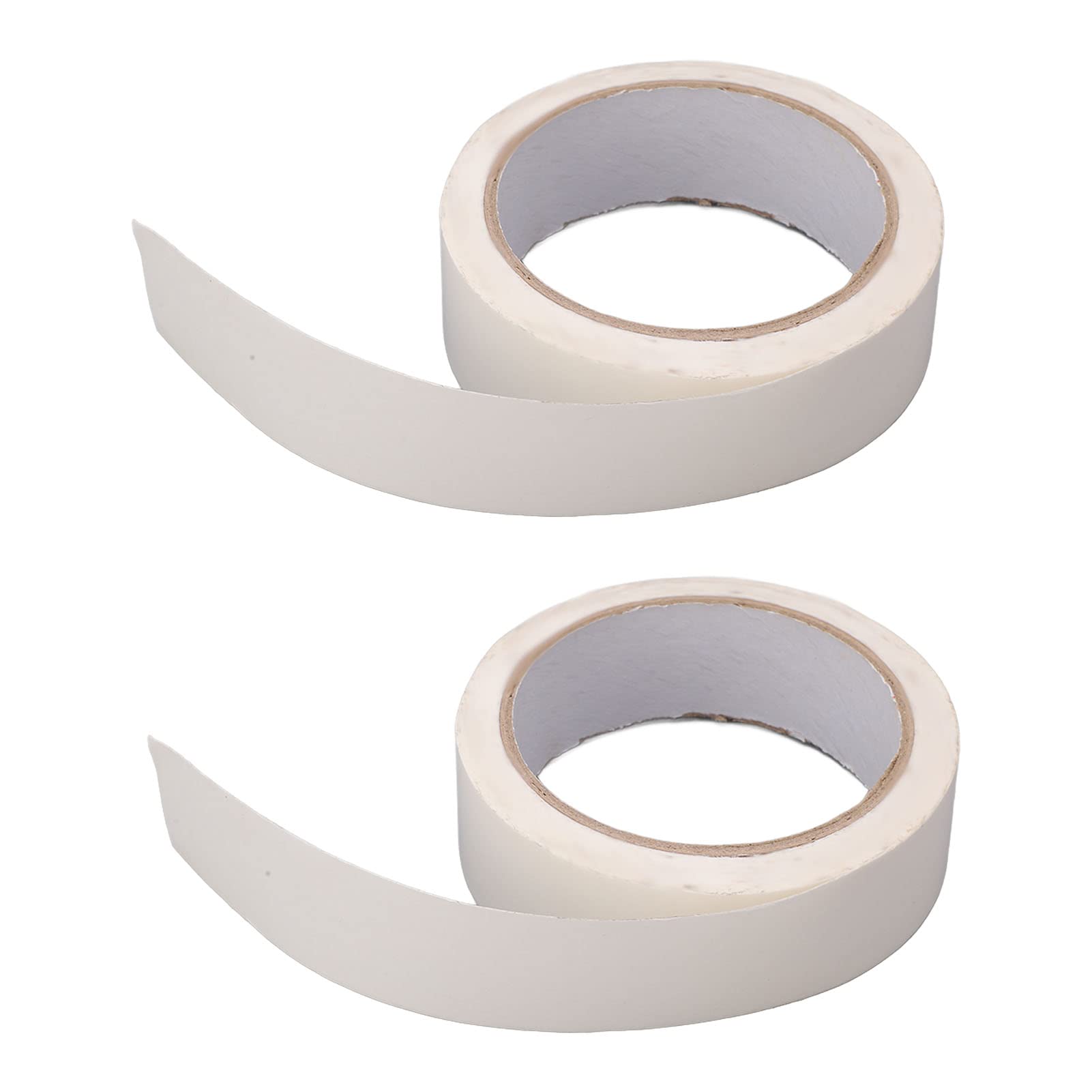 2Pcs Double Sided Cotton Tape - 30mm x 50m High Temperature Resistant Adhesive for Fabric, DIY Crafts & Home Repairs | Strong Bonding for Quilting, Upholstery & Clothing Fixes