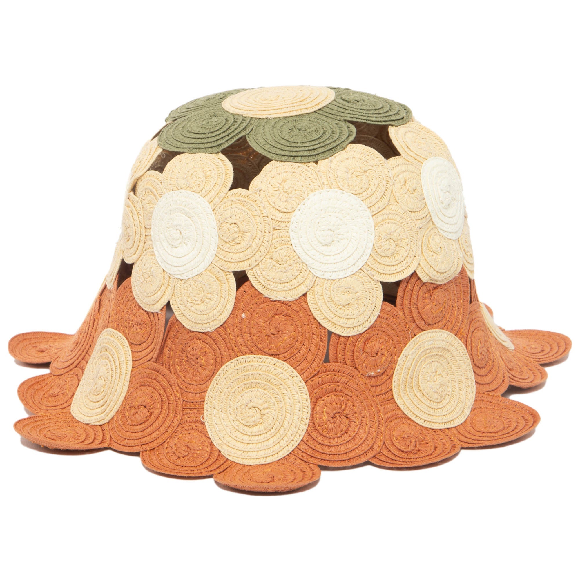 Carmen Multi Flower Bucket Hat for Women - Summer Floral Sun Hat with Wide Brim - Perfect for Beach, Garden, and Outdoor Activities