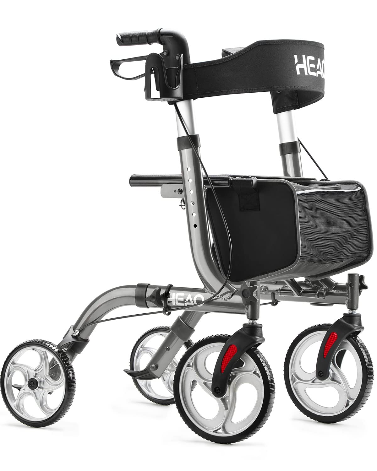 HEAO Foldable Lightweight Walker with Seat for Seniors - 10
