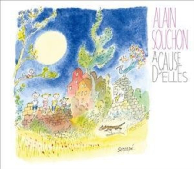 Alain Souchon Cause Delles CD - French Pop Music Album | Perfect for Home Listening, Car Rides & Gift Giving